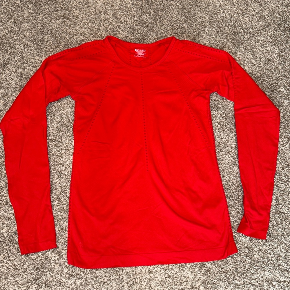 Athleta Seamless Long Sleeve Small